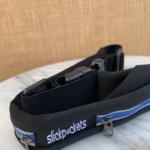 Slick Pockets Belt Black/Blue